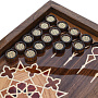 Нарды-шашки-шахматы деревянные маркетри "Сердце пустыни" 49х25 см, фотография 6. Интернет-магазин ЛАВКА ПОДАРКОВ