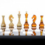 Шахматы с янтарными фигурами "Классические" 48х48 см, фотография 9. Интернет-магазин ЛАВКА ПОДАРКОВ