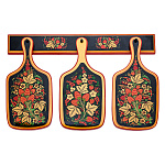 0021703 Хохлома Комплект разделочных досок вид №1(в/кат) 63790000000