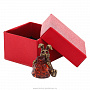 Бронзовая статуэтка с янтарем "Кролик с мешком денег", фотография 5. Интернет-магазин ЛАВКА ПОДАРКОВ