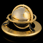 0046416 Златоуст Композиция СУВЕНИРНЫЙ ГЛОБУС позолота 8018/2908