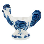 0078225 Гжель ПОДСТАВКА ПОД ЯЙЦО