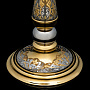 Подсвечник с позолотой. Златоуст, фотография 2. Интернет-магазин ЛАВКА ПОДАРКОВ