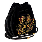 -2000357197994 Сумка "Нектар" бархат Разм. 16*14*6 Мод. 959 Рис. 2723 А, (Т00028404) бархат ч