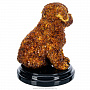 Скульптура из янтаря "Собака", фотография 4. Интернет-магазин ЛАВКА ПОДАРКОВ