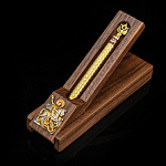 0080843 Златоуст НАБОР ПИСЬМЕН "ГЕОРГИЙ ПОБЕДОНОСЕЦ" ручка Герб+подставка