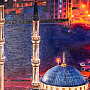 Картина "Мечеть Сердце Чечни имени А. Кадырова" 90х60 см, фотография 5. Интернет-магазин ЛАВКА ПОДАРКОВ
