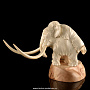 Скульптура из бивня мамонта "Мамонты на прогулке", фотография 3. Интернет-магазин ЛАВКА ПОДАРКОВ