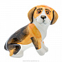 Фарфоровая статуэтка "Собака Бигль", фотография 1. Интернет-магазин ЛАВКА ПОДАРКОВ