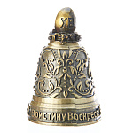 3033250 Сувенир КОЛОКОЛЬЧИК "ЯЙЦО" 3,7*5,2СМ