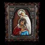 0055094 Икона 37*43см "Петр и Февронья" артикул 2.43.37.1