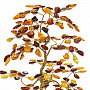 Денежное дерево из янтаря 192 камня, фотография 3. Интернет-магазин ЛАВКА ПОДАРКОВ