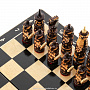 Шахматы деревянные резные "Дорожные", фотография 6. Интернет-магазин ЛАВКА ПОДАРКОВ