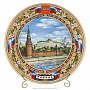Сувенирная тарелка "Кремль" 33 см, фотография 1. Интернет-магазин ЛАВКА ПОДАРКОВ