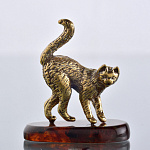 Сувенир янтарный "Кошечка"