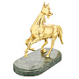 Бронзовая статуэтка с позолотой "Вздыбленный конь", фотография 4. Интернет-магазин ЛАВКА ПОДАРКОВ