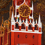 Картина янтарная "Спасская башня ночью" 60х80 см, фотография 5. Интернет-магазин ЛАВКА ПОДАРКОВ