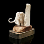 Скульптура из бивня мамонта "Мамонт у скалы", фотография 5. Интернет-магазин ЛАВКА ПОДАРКОВ