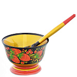 0024124 Хохлома НАБОР для мороженного "Десерт" 2пр в/кат 64340000002