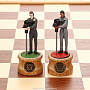Шахматы деревянные "Репортеры", фотография 9. Интернет-магазин ЛАВКА ПОДАРКОВ