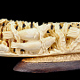 Скульптура из кости "Подводный мир", фотография 2. Интернет-магазин ЛАВКА ПОДАРКОВ