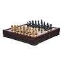 Шахматы из натурального камня "Американские" 43х43 см, фотография 1. Интернет-магазин ЛАВКА ПОДАРКОВ