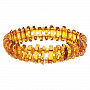 Браслет из натурального янтаря "Мандарины", фотография 2. Интернет-магазин ЛАВКА ПОДАРКОВ