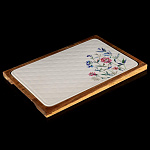 0058349/42.00003.00.1 ЛФЗ ДОСКА СЫРНАЯ м.р.Стандартная"Травы"в уп.