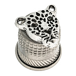 202580 Сувенир НАПЕРСТОК  ТИГР,1,8*1,5см 