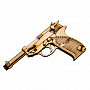 Деревянная игрушка "Револьвер WALTHER Р38", фотография 1. Интернет-магазин ЛАВКА ПОДАРКОВ