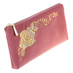 -2090000007183 Очечник тк.бархат Мод 249-1 Рис 2617 А разм 10*19*2 /тк.бархат т-розовый /4.23