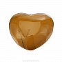 Сувенир из натурального камня "Сердце". Яшма песочная, фотография 1. Интернет-магазин ЛАВКА ПОДАРКОВ