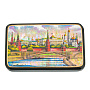 Шкатулка с художественной росписью "Москва", фотография 4. Интернет-магазин ЛАВКА ПОДАРКОВ