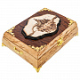 Шкатулка из карельской березы "Остров", фотография 1. Интернет-магазин ЛАВКА ПОДАРКОВ