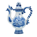   Гжель КВАСНИК МАЛЫШ,  Авт. Бидак В. и Н.