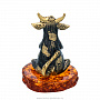 Статуэтка с янтарем "Дерзкий бык", фотография 3. Интернет-магазин ЛАВКА ПОДАРКОВ