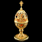 0028120/ФН Златоуст Пасхальное яйцо "Собор"  Большое
