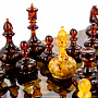 Шахматы-шашки с инкрустацией из янтаря "Статус", фотография 14. Интернет-магазин ЛАВКА ПОДАРКОВ