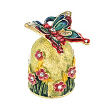 0016994 Фаберже Сувенир НАПЕРСТОК "Бабочка" в ассортименте