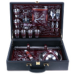 0080358 НАБОР ДЛЯ ПИКНИКА "Подарочный" 01-6м (серебро)