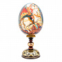 Яйцо пасхальное на подставке "Георгий Победоносец", фотография 1. Интернет-магазин ЛАВКА ПОДАРКОВ