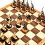 Шахматы деревянные "Хоккей", фотография 5. Интернет-магазин ЛАВКА ПОДАРКОВ