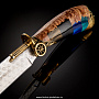 Нож сувенирный "Разведчик" на подставке, фотография 5. Интернет-магазин ЛАВКА ПОДАРКОВ