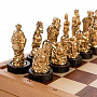 Шахматы деревянные "Сказочные" с фигурами из цинкового сплава 37х37 см, фотография 2. Интернет-магазин ЛАВКА ПОДАРКОВ