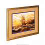 Картина янтарная "Шторм" (95х75 см), фотография 2. Интернет-магазин ЛАВКА ПОДАРКОВ
