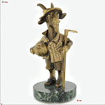 0021265 Бронза Статуэтка "Козел-огородник" (4.248.0)