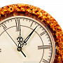Часы настенные из янтаря круглые, фотография 3. Интернет-магазин ЛАВКА ПОДАРКОВ