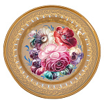 203100 Поднос с авторской росписью D=17 см А1814