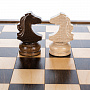 Шахматы с деревянными фигурами 43х43 см, фотография 4. Интернет-магазин ЛАВКА ПОДАРКОВ