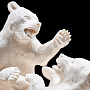 Скульптура из бивня мамонта "Играющие медвежата", фотография 5. Интернет-магазин ЛАВКА ПОДАРКОВ